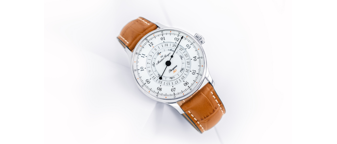 Bild einer Uhr der Marke Meistersinger Modell Pangaea